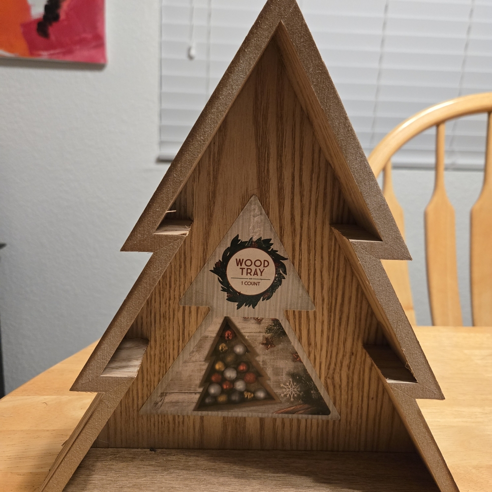 Target Wooden Tree Tray - Brown